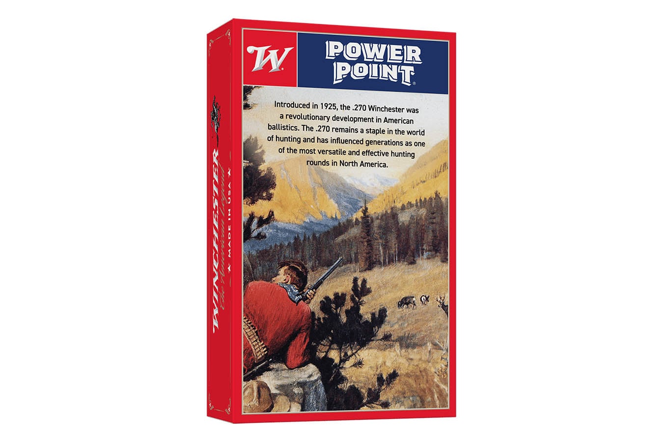 WINCHESTER AMMO 270 Win 150 gr Power Point America 250th Anniversary Ed. 20/Box